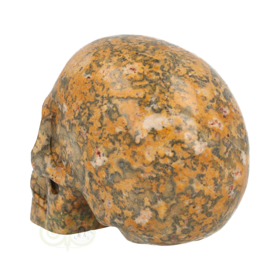 Jaspis Breccie kristallen schedel 260 gram-7