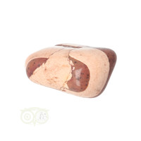 thumb-Jaspis Cappuccino trommelsteen Nr 24 - 24  gram - Zuid Afrika-2