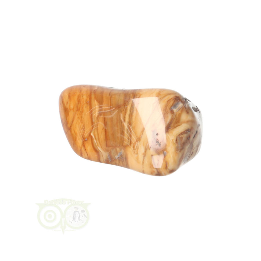 Gele Jaspis trommelsteen Nr 17 - 17 gram - Zuid Afrika-4