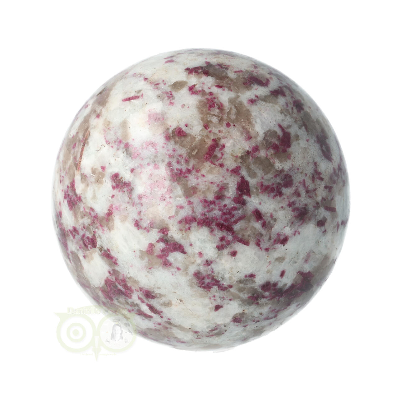 Rubbeliet ( rode toermalijn ) Bol Ø 8.46 cm