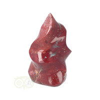thumb-Rode Jaspis vlam sculptuur Nr 3  - 225 gram  - Madagaskar-6