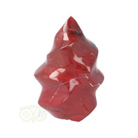 thumb-Rode Jaspis vlam sculptuur Nr 7 - 373 gram  - Madagaskar-1