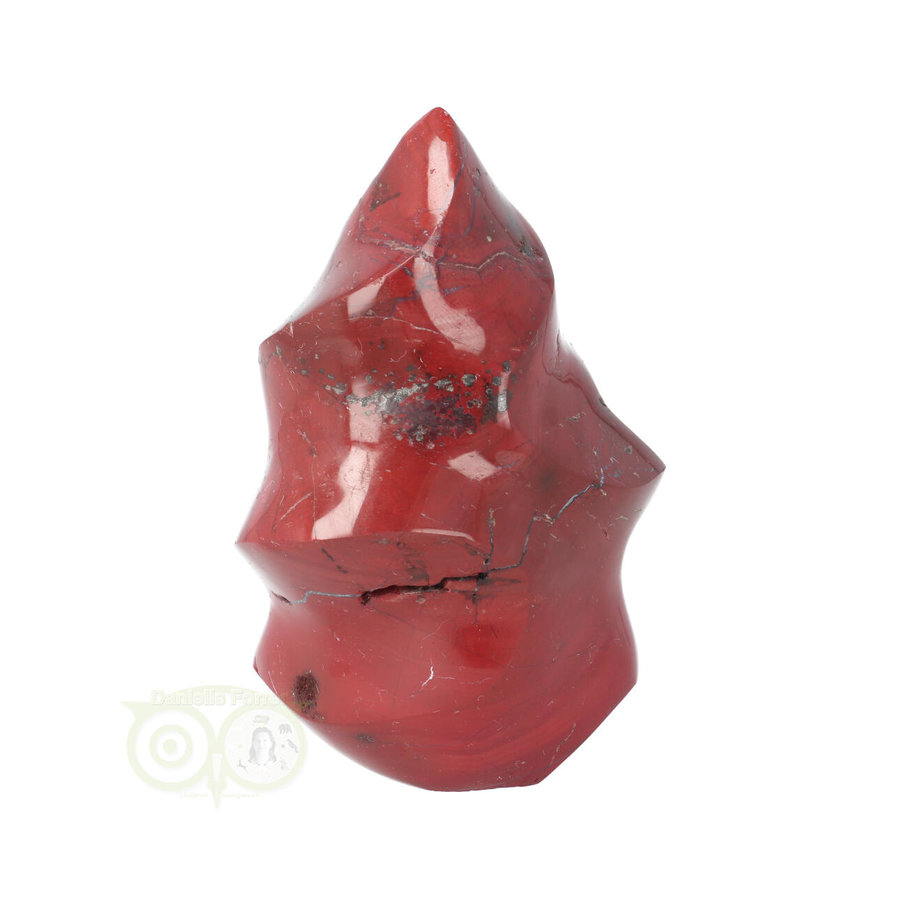 Rode Jaspis vlam sculptuur Nr 7 - 373 gram  - Madagaskar-4