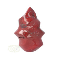 thumb-Rode Jaspis vlam sculptuur Nr 7 - 373 gram  - Madagaskar-5