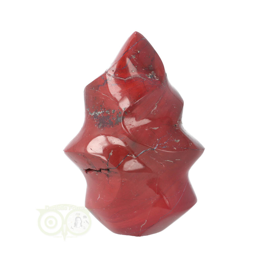 Rode Jaspis vlam sculptuur Nr 7 - 373 gram  - Madagaskar-5