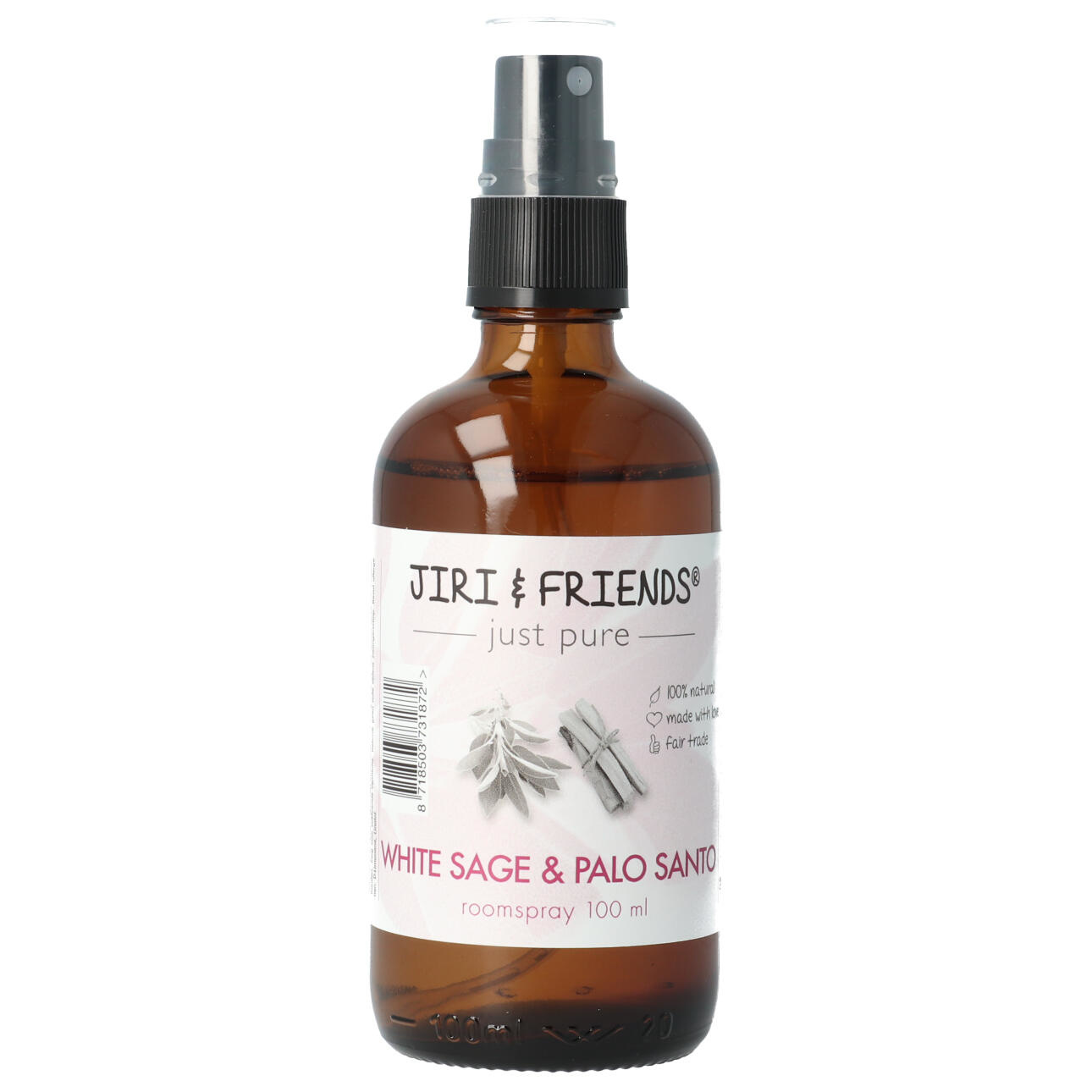 Jiri & Friends AROMATHERAPY SPRAY melange PALO SANTO / WHITE SAGE