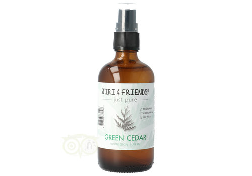 AROMATHERAPY SPRAY GREEN CEDAR Jiri & Friends 