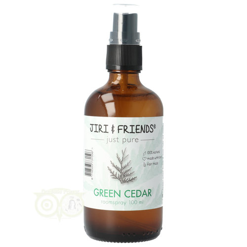 AROMATHERAPY SPRAY GREEN CEDAR Jiri & Friends 