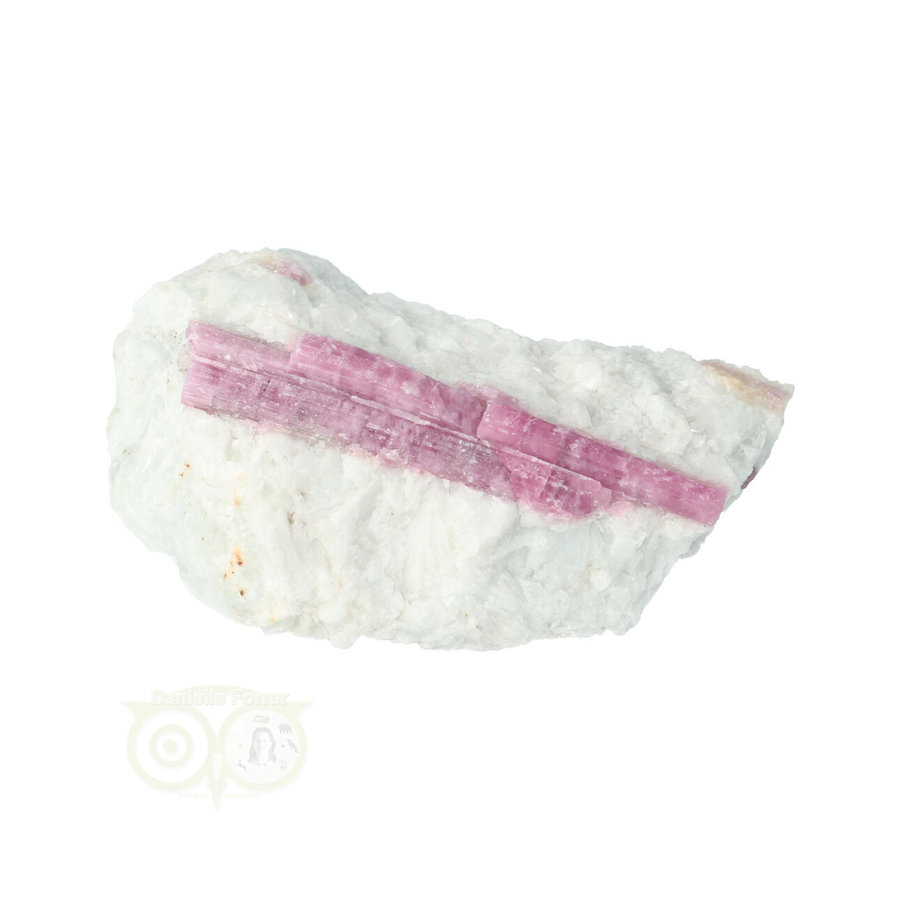 Roze Toermalijn in Albiet Nr 12 - 147 gram - Brazilie-1