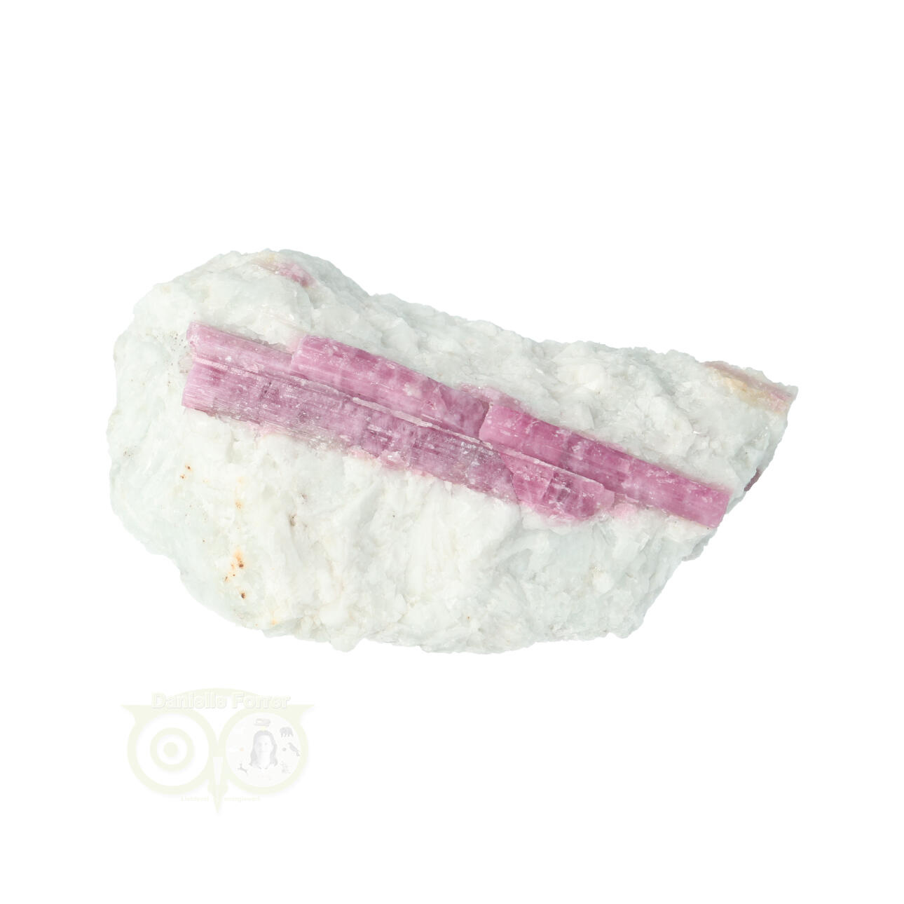 Roze Toermalijn in Albiet Nr 12