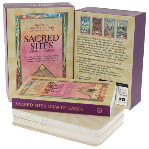 Sacred Sites oracle cards - Barbara Meiklejohn-Free 