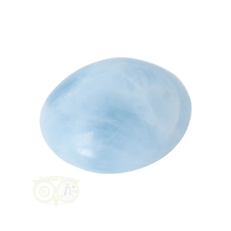 Blauwe Calciet handsteen Nr 39 - 81  gram - Madagaskar-10