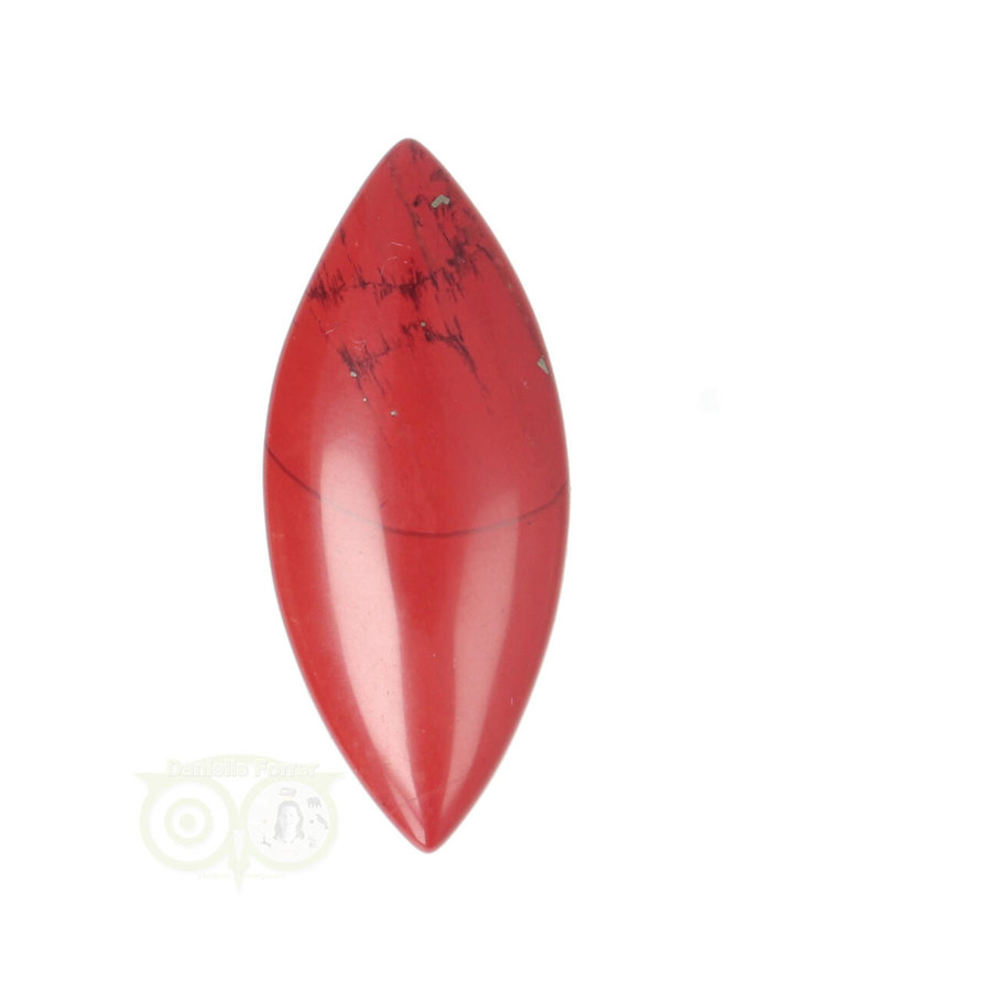 Rode Jaspis ovaal hanger Nr 8 - 11 gram-3