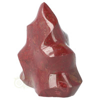 thumb-Rode Jaspis vlam sculptuur Nr 9 - 526 gram  - Madagaskar-3