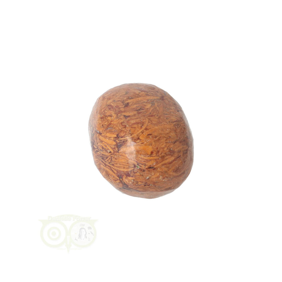 Coquina Jaspis trommelsteen Nr 5 - 26 gram-7