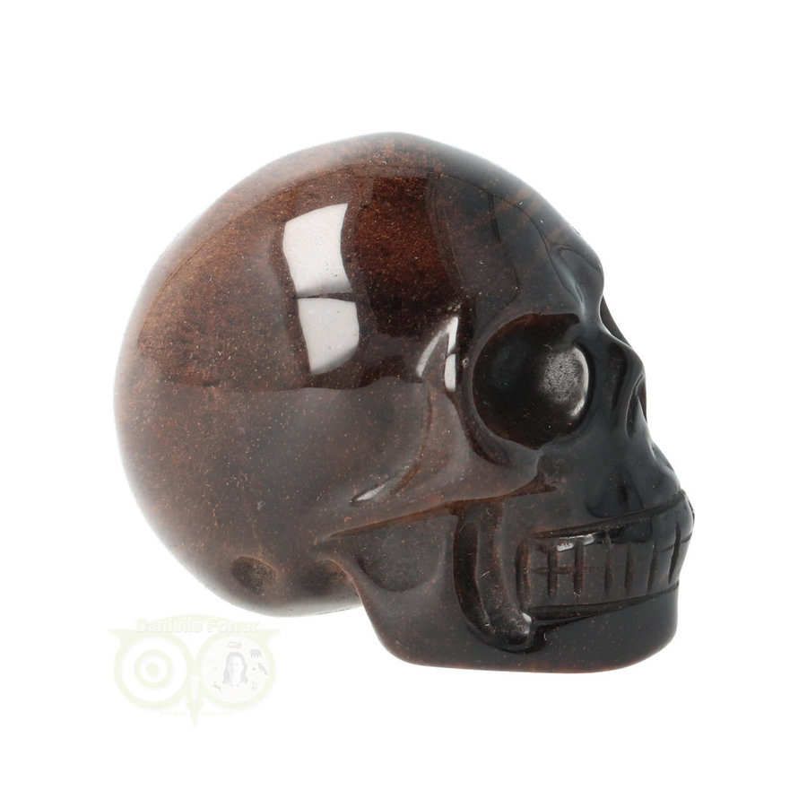 Tijgeroog schedel  Nr 4 - 93 gram-8