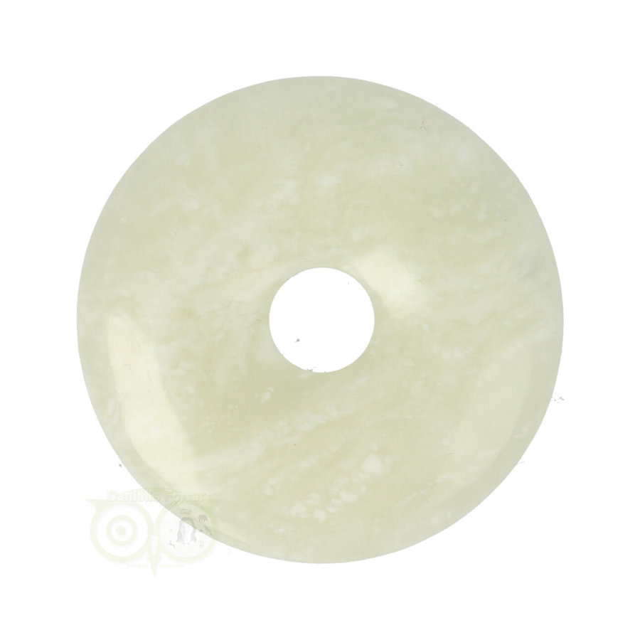Serpentijn ( New Jade )  Donut Nr 3 - Ø 4  cm-1