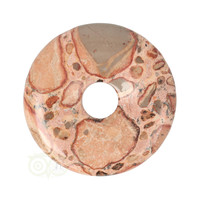 thumb-Kalkooliet - Leopardiet (oncoliet) Donut Nr 6 - Ø 4 cm-1