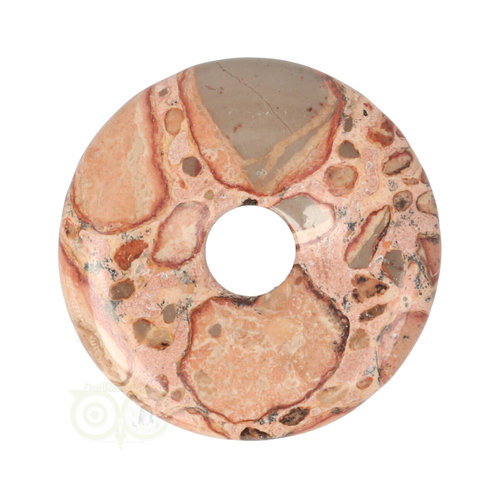 Kalkooliet - Leopardiet  Donut Nr 6 - Ø 4 cm 