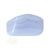 Chalcedoon trommelsteen (blauw) Nr 18