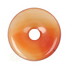 Carneool Donut hanger Nr 7 - Ø 4 cm