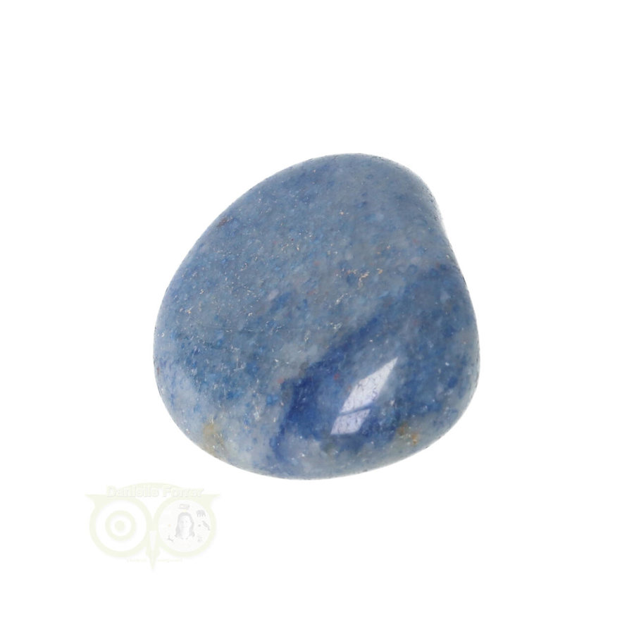 Blauwe kwarts trommelsteen Nr 12- 28 gram-7