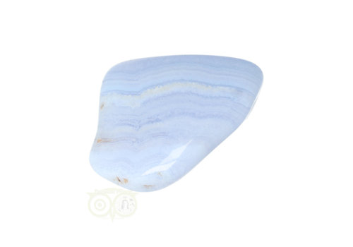 Chalcedoon trommelsteen (blauw) Nr 26 
