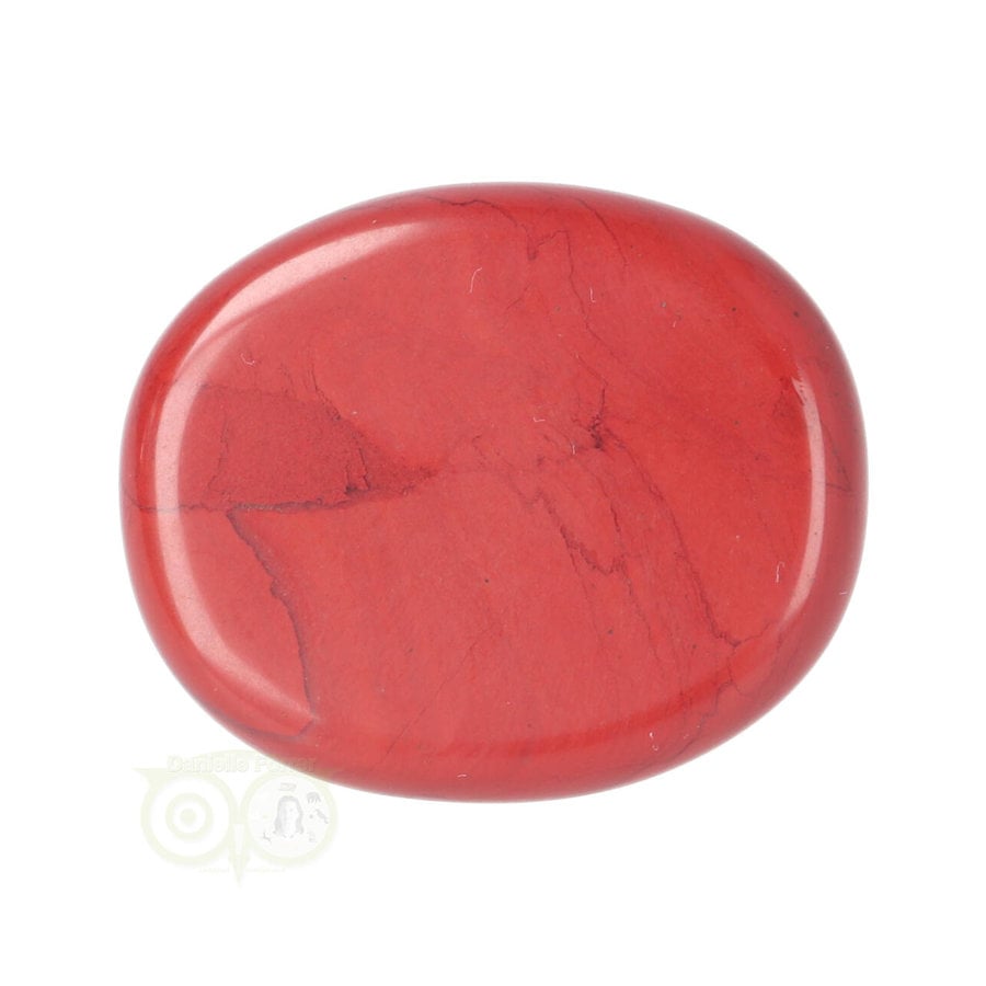 Rode Jaspis oplegsteen - zaksteen Nr 18 - 27 gram-1