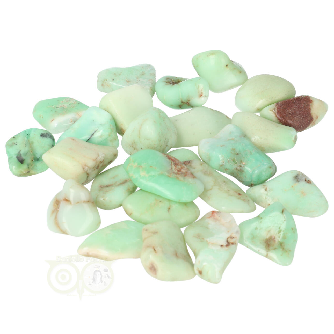 Chrysopraas - Steen van het hart - Innerlijk kind - Edelstenen kopen | Edelstenen Webwinkel - Webshop Danielle Forrer