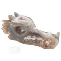 thumb-Agaat Geode Drakenschedel 344 gram-10