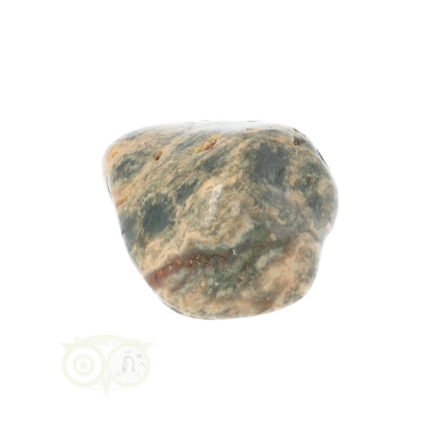 Oceaan Jaspis trommelsteen Nr 30 - 24 gram-7