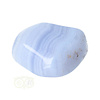 Blauwe Chalcedoon ( Blue Lace Agaat ) trommelsteen Nr 29 - 25  gram