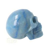 thumb-Blauwe kwarts schedel Nr 11 - 94 gram-8