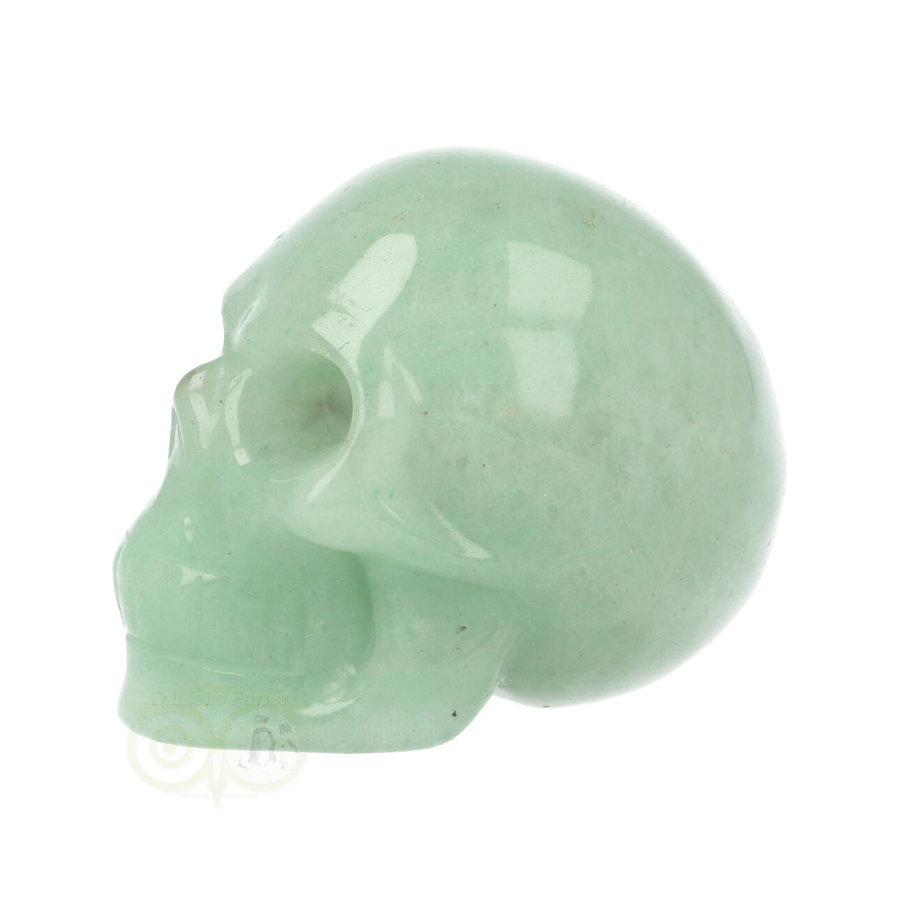 Groene Aventurijn schedel Nr 14 - 97 gram-6