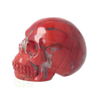 thumb-Rode Jaspis schedel Nr 9 - 94 gram-8