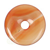 Carneool Donut hanger Nr 10 - Ø 4 cm
