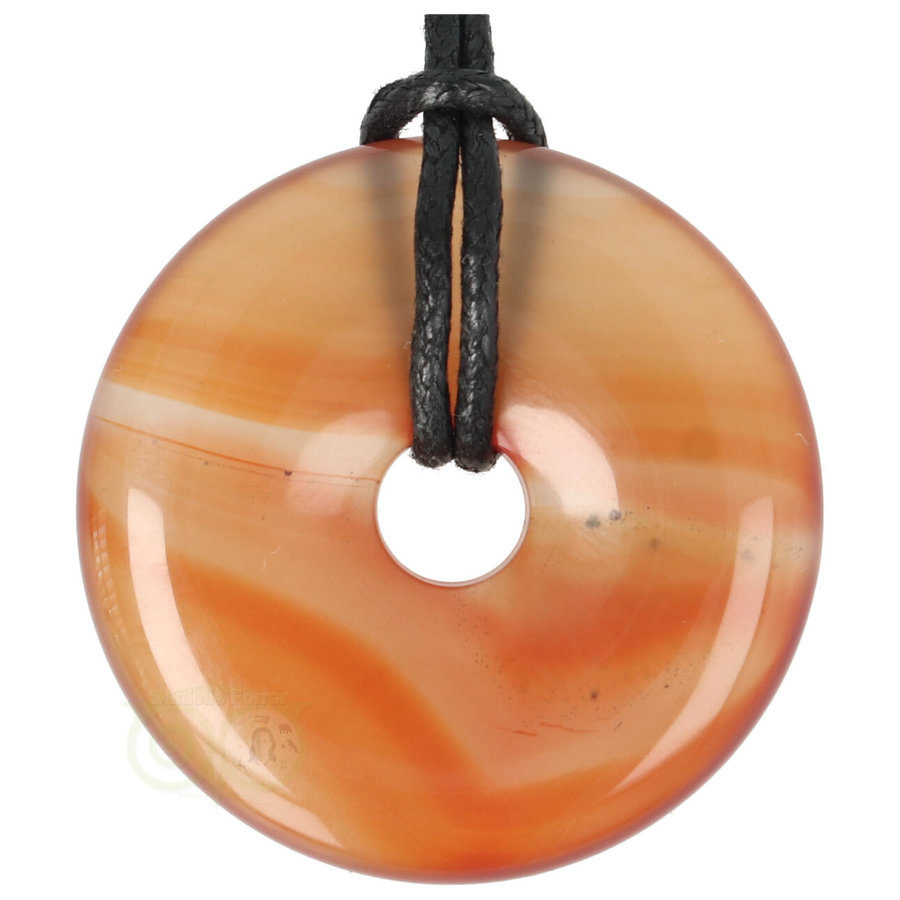 Carneool Donut hanger Nr 10 - Ø 4 cm-2