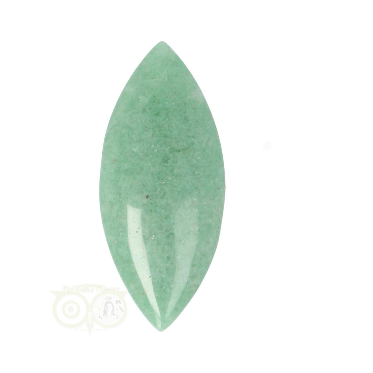 Groene Aventurijn  ovaal hanger Nr 14