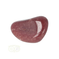 thumb-Rode Aventurijn Knuffelsteen Nr 22 - 25 gram-3