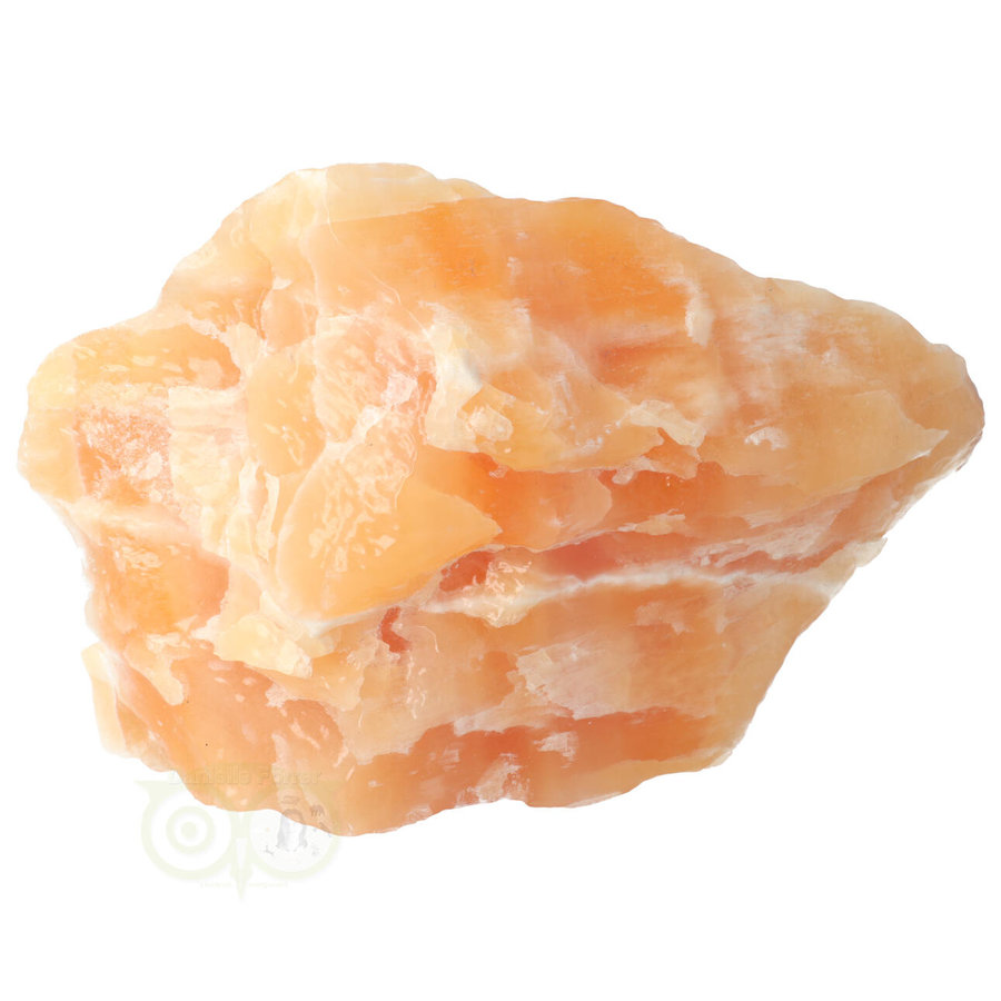 Oranje Calciet Ruw Brok Nr 22 - 1543 gram - Mexico-1