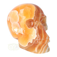 thumb-Oranje Calciet schedel 2769 gram-1