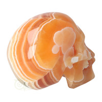 thumb-Oranje Calciet schedel 2769 gram-8