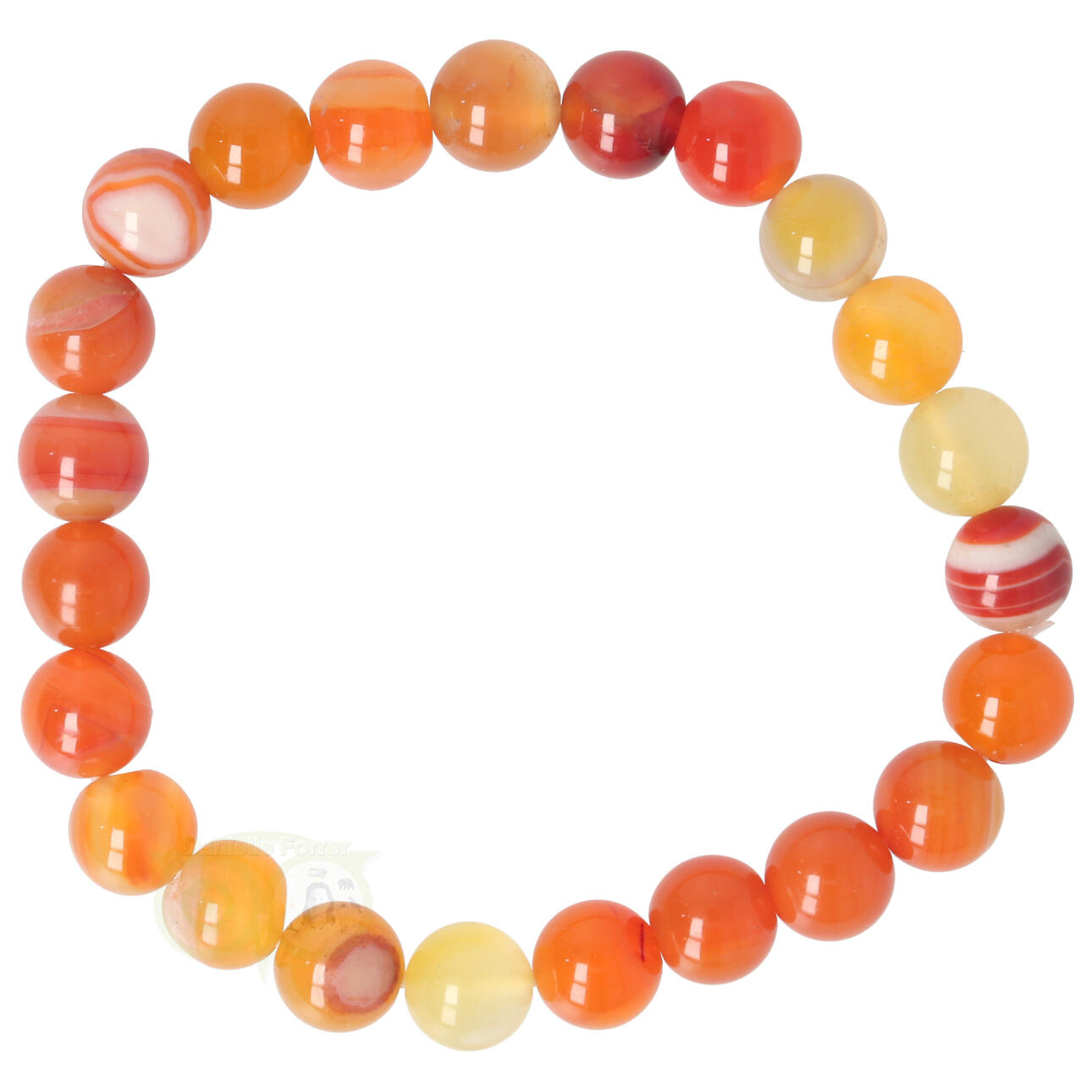 Armband carneool - 19 cm