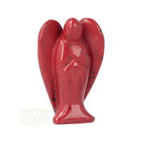 thumb-Rode Jaspis Engel ± 5 cm Nr 16 - 38 gram-10
