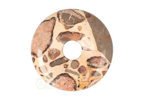 Kalkooliet - Leopardiet  Donut Nr 7 - Ø 4 cm 