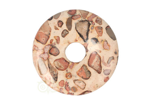 Kalkooliet - Leopardiet  Donut Nr 9 - Ø 4 cm 