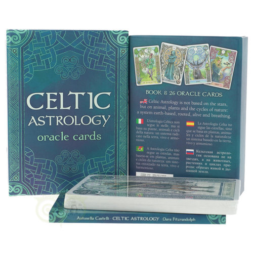 Celtic Astrology oracle cards - Antonella Castelli - Cara Fitzrandolph 