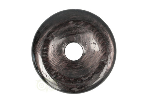 Hyperstheen ( Fluwelen Labradoriet ) Donut Nr 7 - Ø 4 cm 