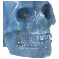 thumb-Blauwe kwarts schedel Nr 18 - 103 gram-2