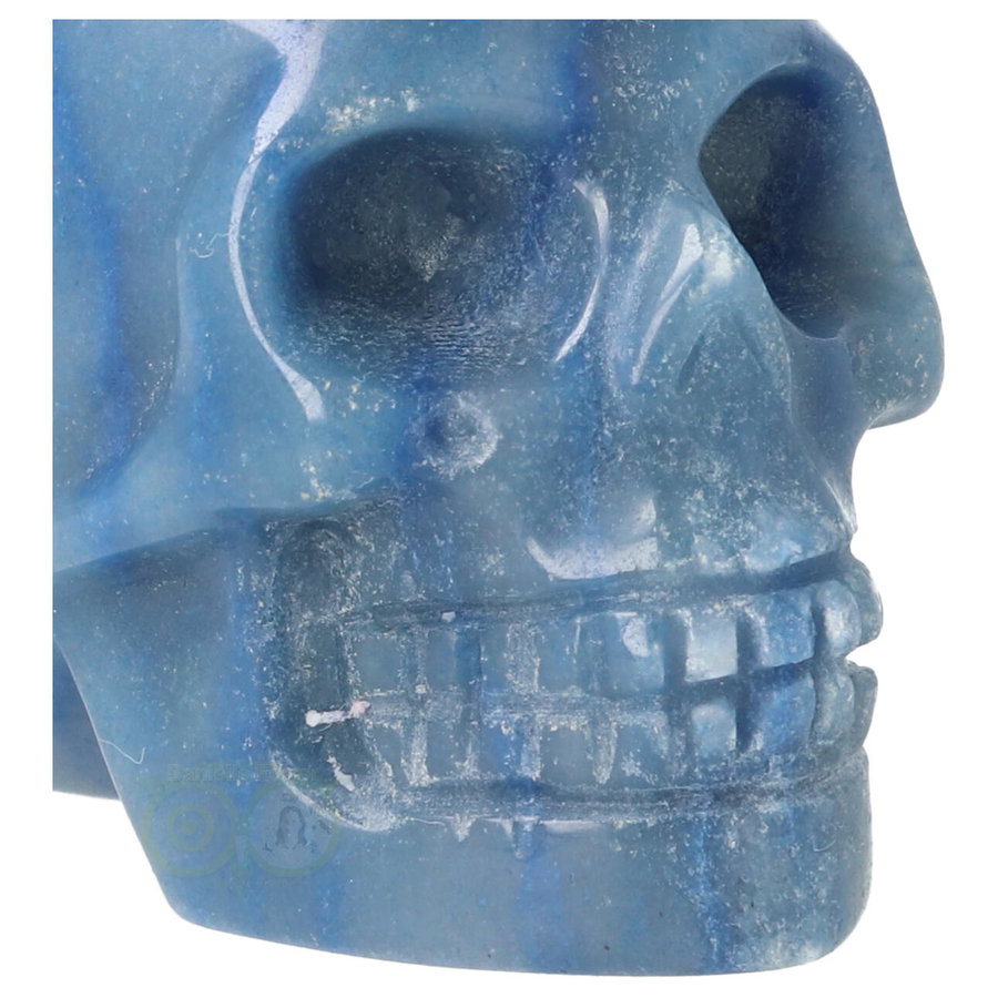 Blauwe kwarts schedel Nr 18 - 103 gram-2